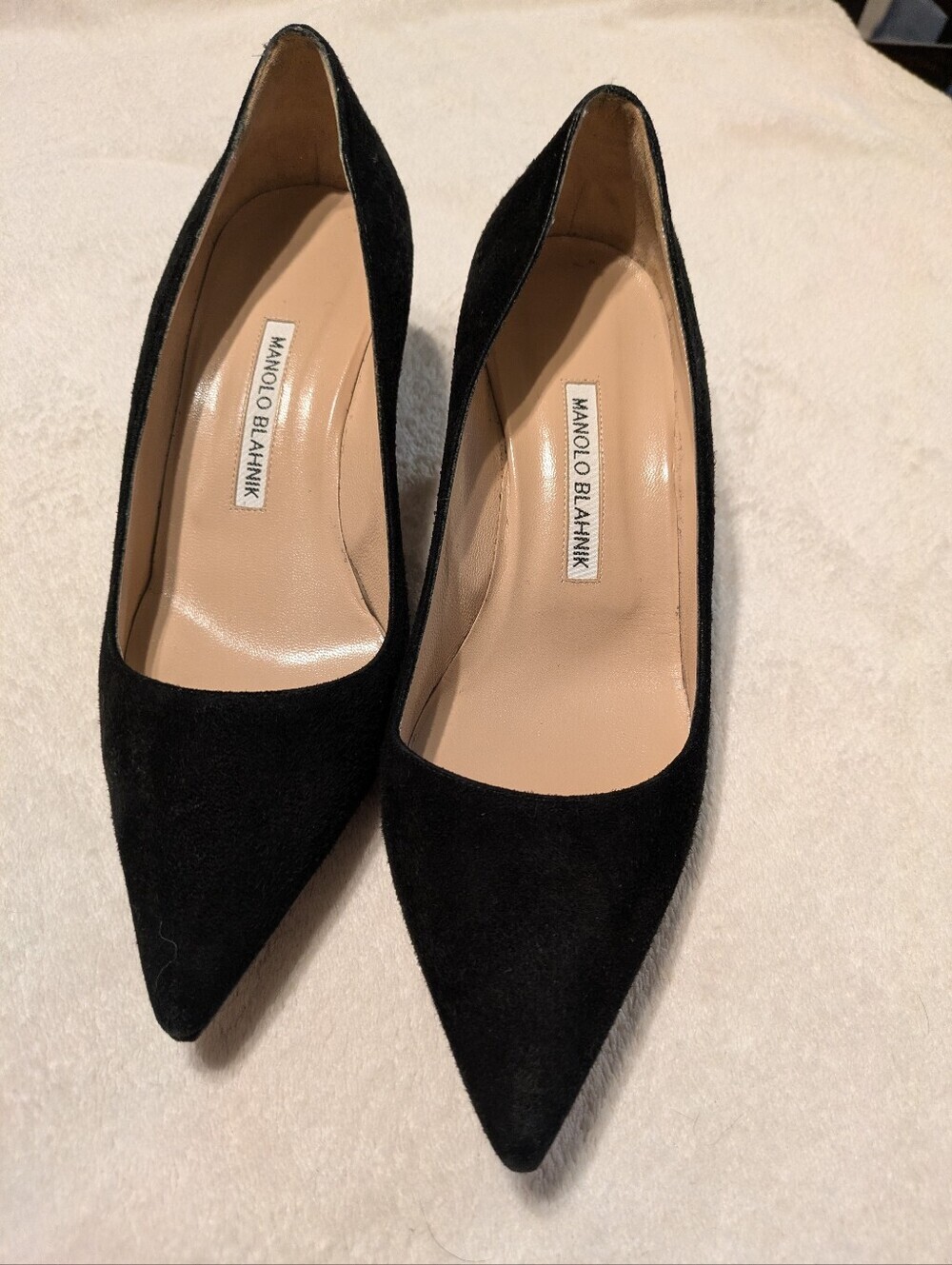 Manolo Blahnik Srilla Black 38.5